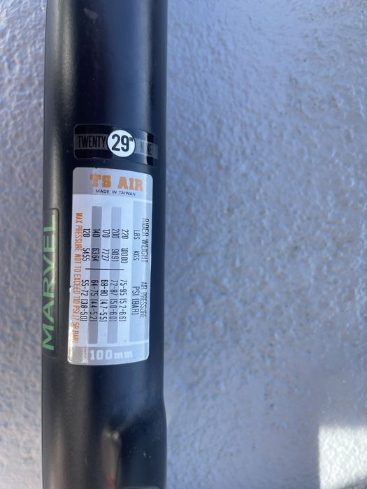 Suspensão Manitou Marvel para Bicicleta BTT