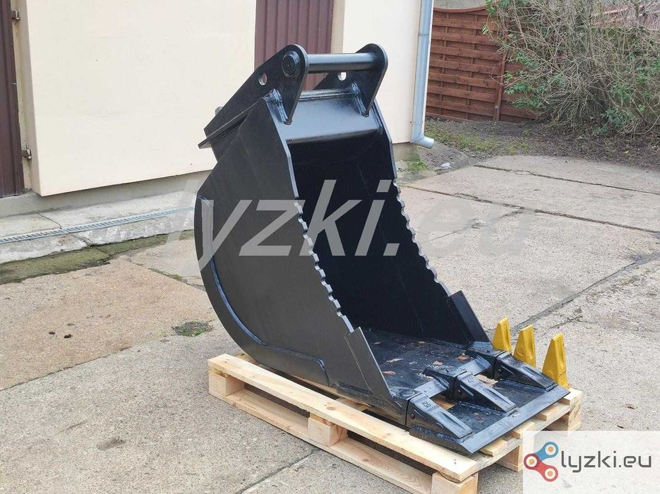 Łyżka 60cm Koparka Dowolne mocowanie 500kg Lemiesz Hardox Zęby CAT
