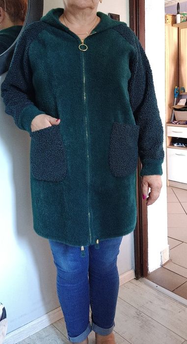 Alpaka NOWA butelkowa zieleń r. 42/44