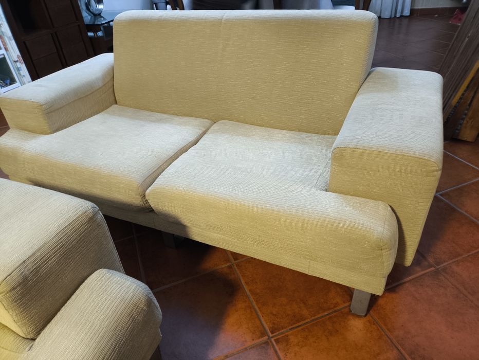 Sofás usados mas em muito bom estado