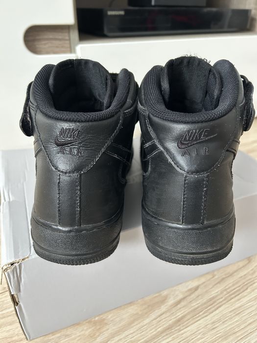 Czarne nike air force 1 r. 45,5 męskie