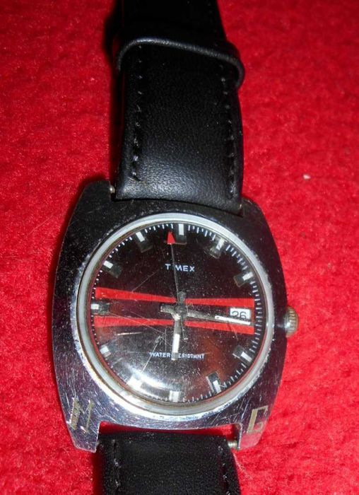 Raro Relógio TIMEX mecânico,Resistente à água