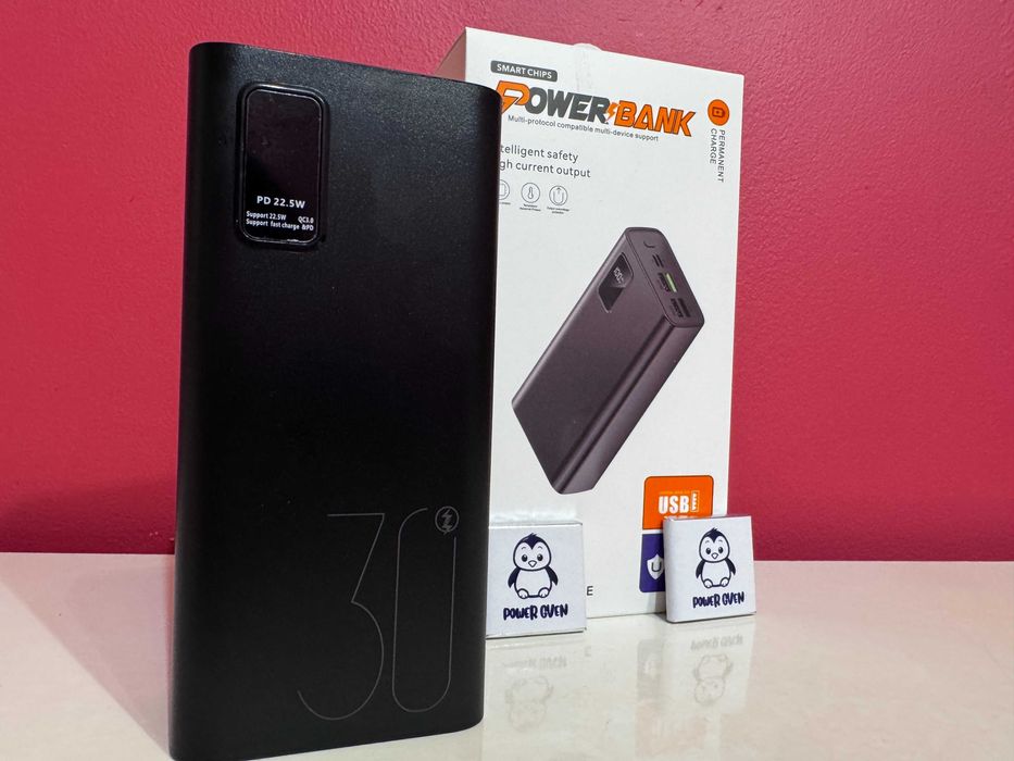 ХІТ ПРОДАЖ‼️Потужний Power Bank 30000 mAh 22,5W