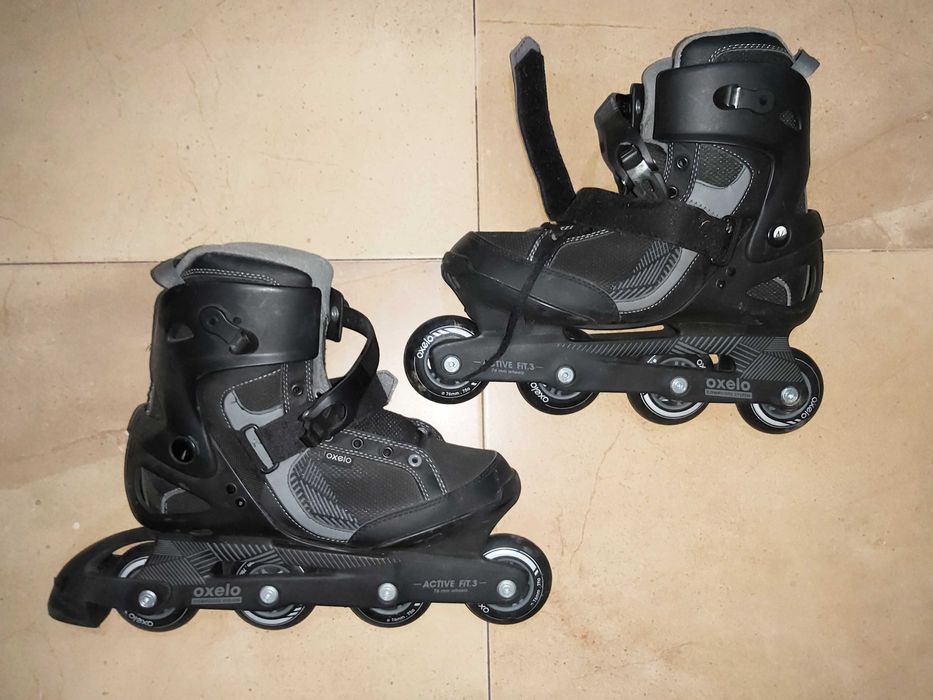 Patins em linha, como novos, nº44