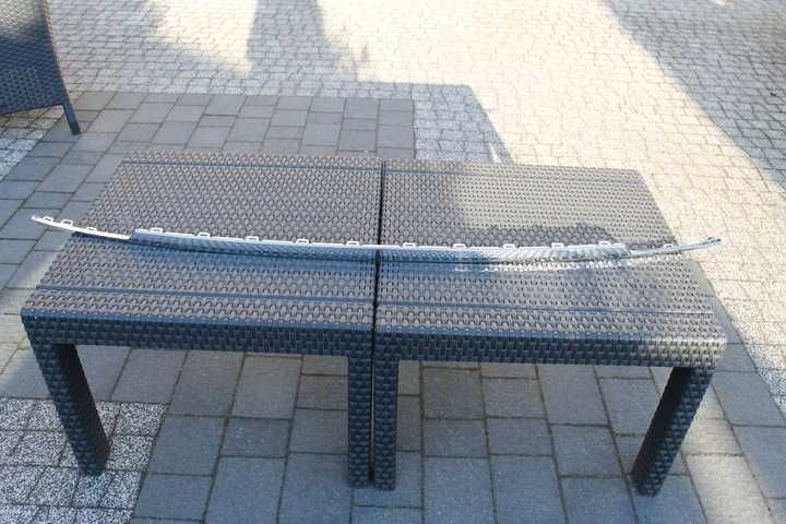 Молдинг заднего бампера хром никель VW Tiguan тигуан 18-24 страйп