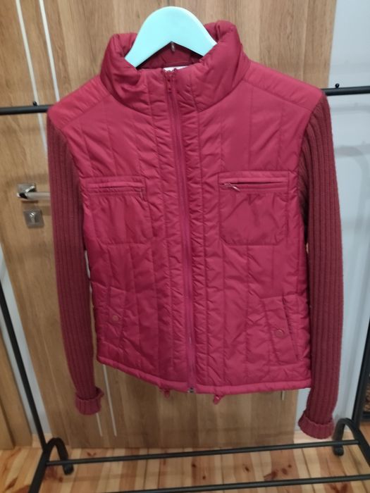 Kurtka damska rozmiar 40 , bordowa firmy Swiss Desing Activr