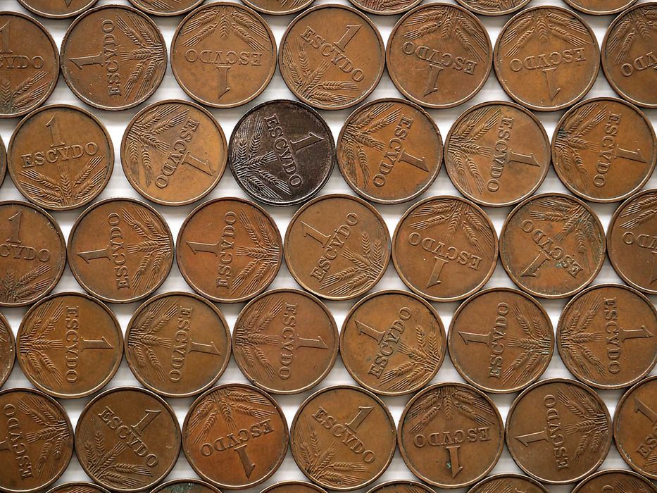 Lote de 57 Moedas 1 Escudo 1971
