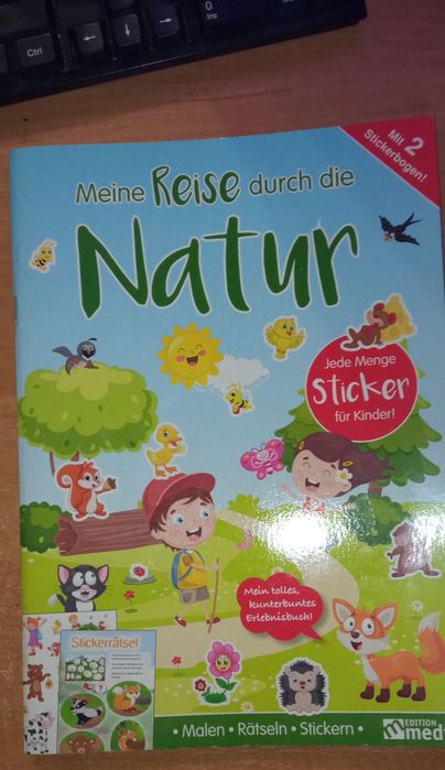 Детский альбом от 3 лет на немецком языке