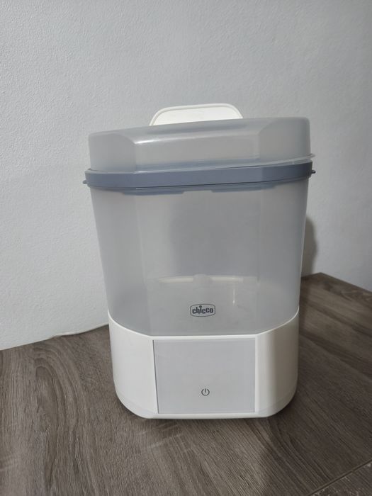 Esterilizador a Vapor Elétrico Chicco 2 em 1 – Como Novo