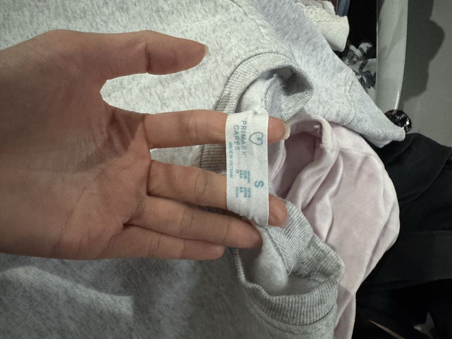 Bluza szara basic primark