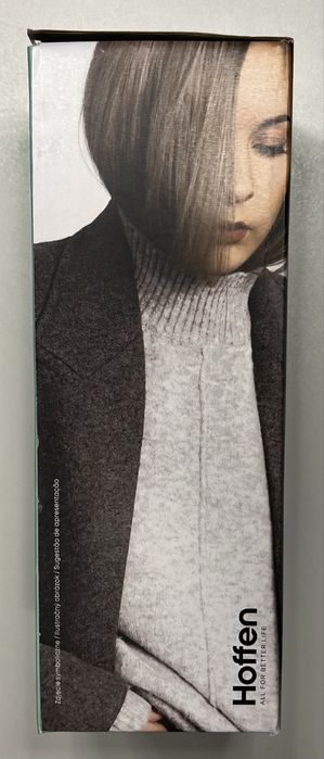 Golarka do ubrań Hoffen bezprzewodowa LED USB-C beżowa