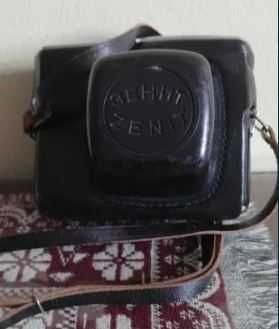 ZENIT Analogowy aparat wraz z futerałem ochronnym