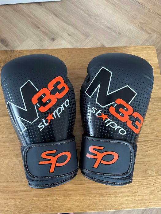 Rękawice bokserskie Starpro M33 8 oz – czarne
