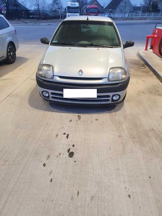Renault Clio II 1.4 benzyna 5drzwi srebrny kod lakieru MV632 na części
