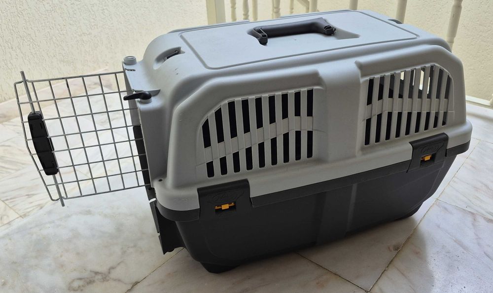 Transportadora para Cães/Gatos - Modelo Skudo 2 (Como Nova)