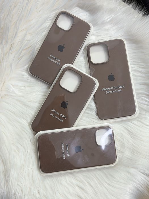 Шоколадний чохол на айфон iphone, коричневий силіконовий чохол чехол