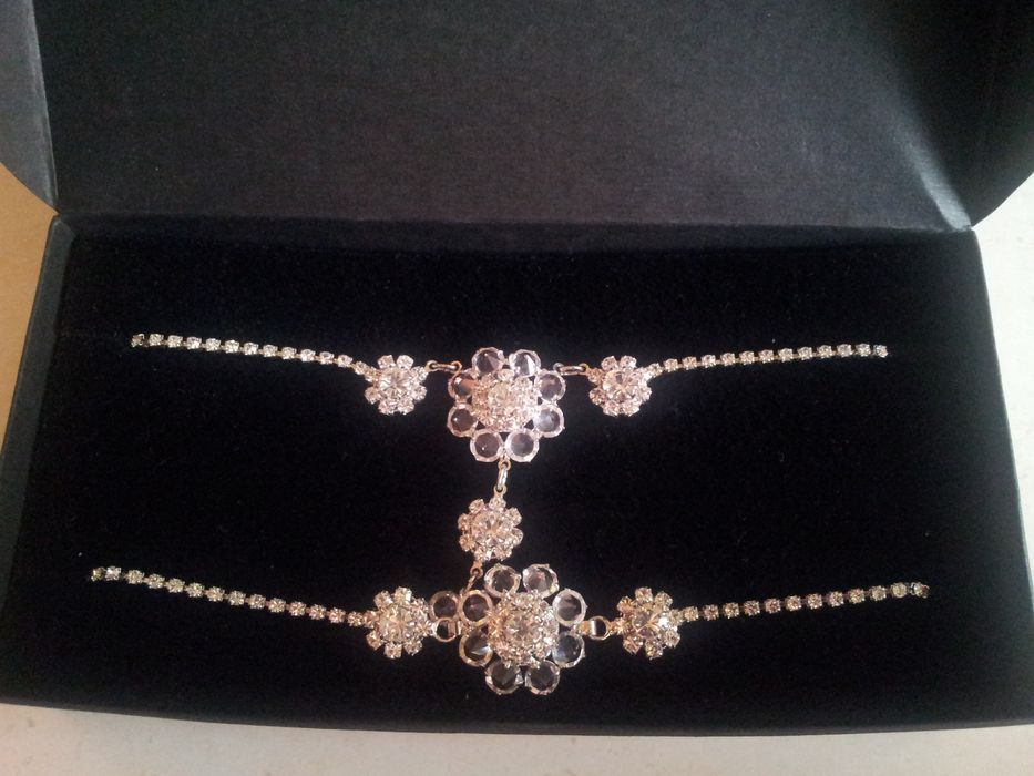 Zestaw ślubny biżuteria