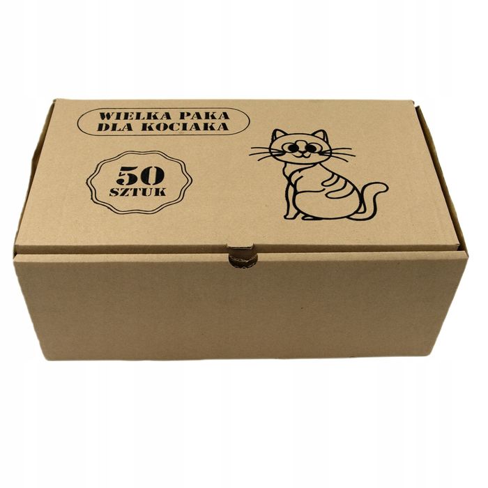 Pakiet Saszetki Dla Kota Mix Smaków 50 Szt. Wielka Paka Super Jakość