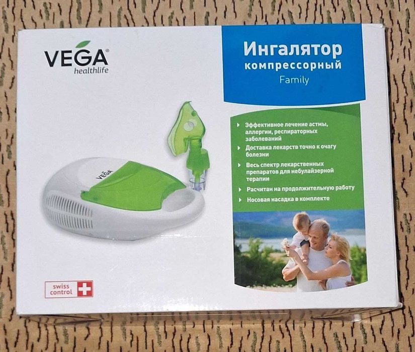 Інгалятор компресорний Vega Family, гарний стан!!!