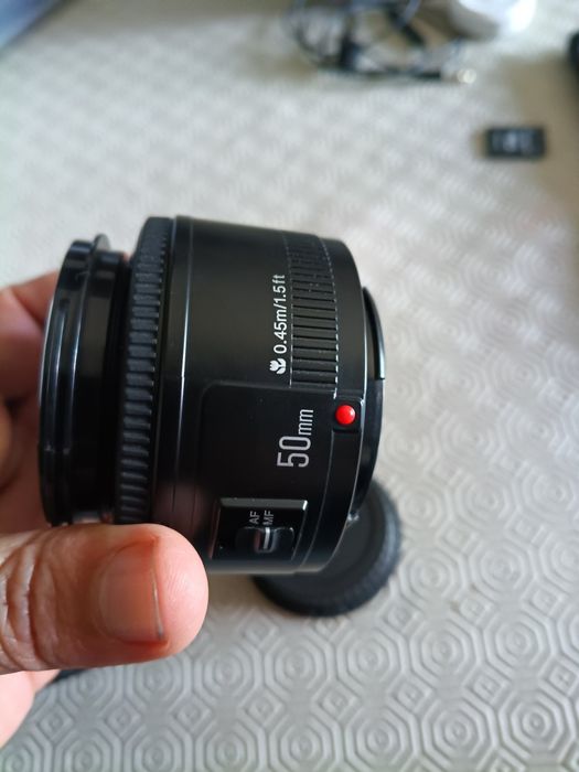 Lente de 50mm AF-MF