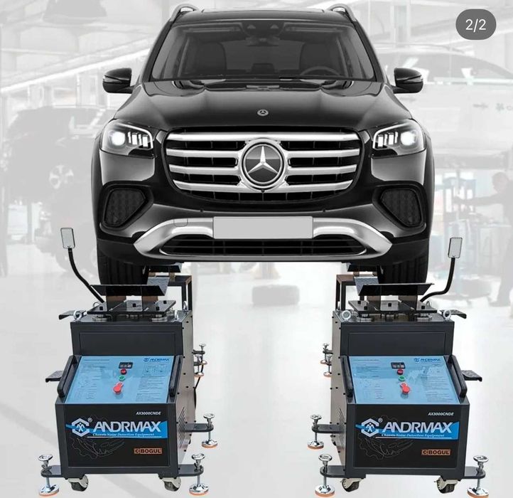 Вібростенд. Люфтдетектор. Діагностика ходової. 3D розвал-сходження.