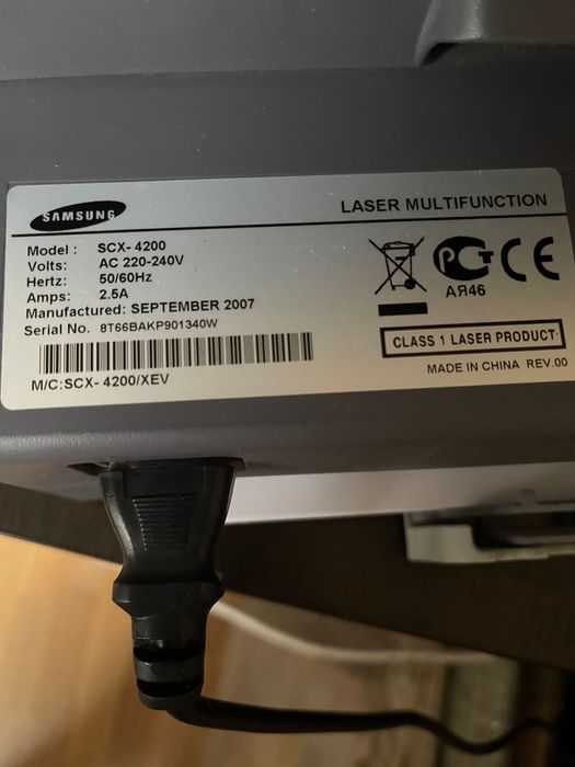 Лазерный принтер (3 в 1) Samsung SCX 4200.