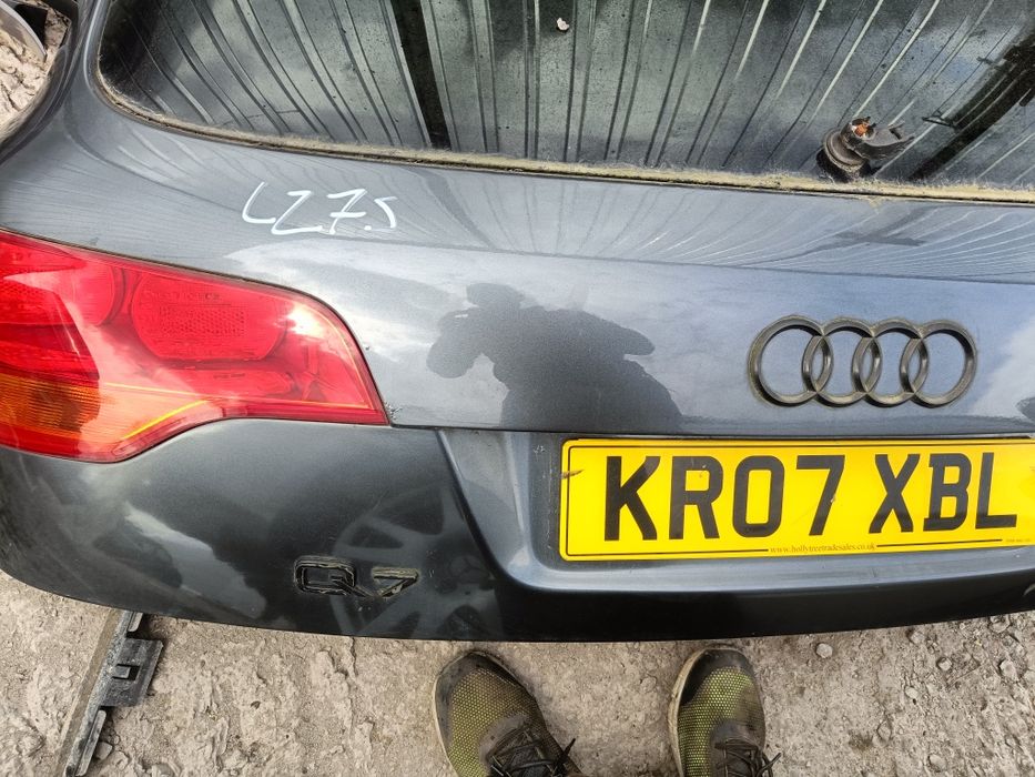 Klapa tył Audi Q7 4L LZ7S Szara Kompletna stan bdb Wysyłka