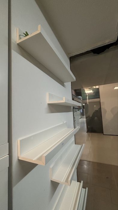 Prateleiras para Quadros / Livros IKEA (Brancas) – Várias Medidas