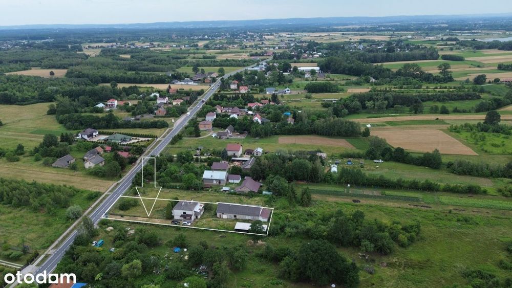 Dom 200m2 Pustków/19ar działki/Hala 215m2 !!!