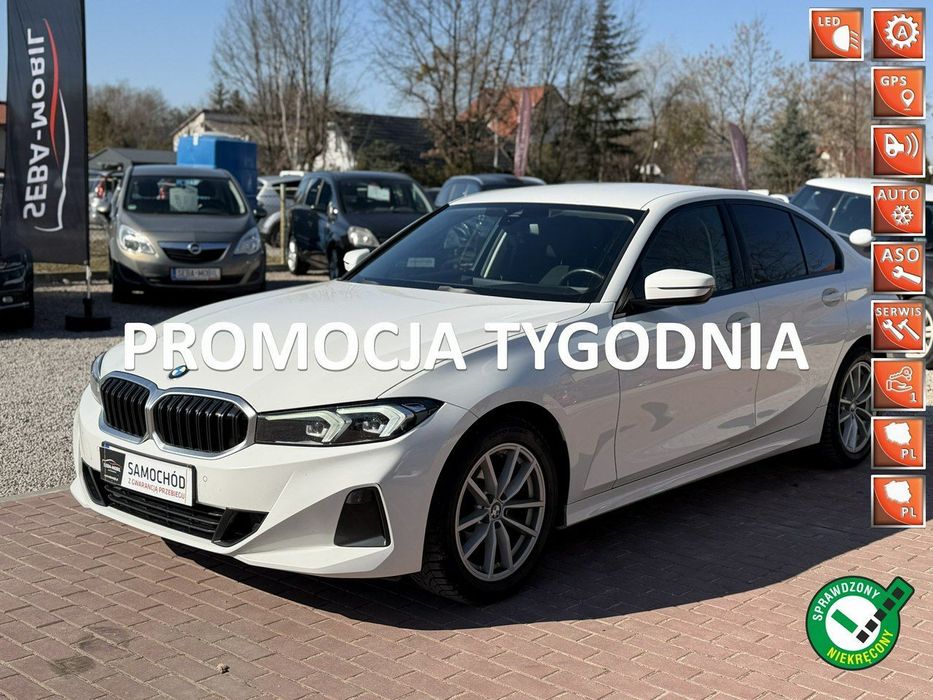 BMW Seria 3 Salon Polska, Gwarancja, Super Stan, Bezwypadkowy, PoLift