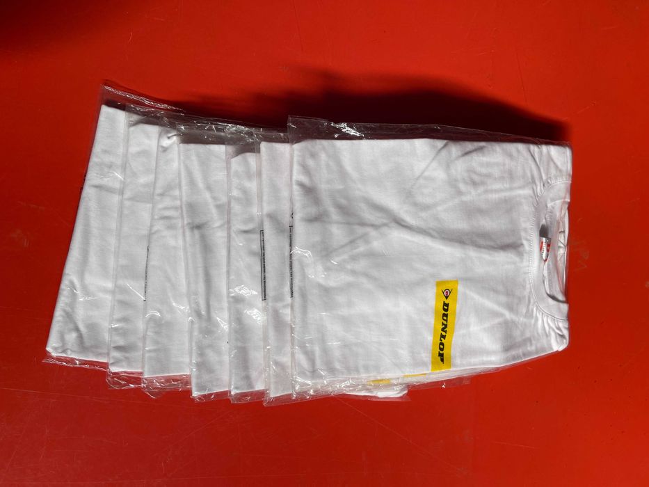 T-shirt Dunlop algodão branco