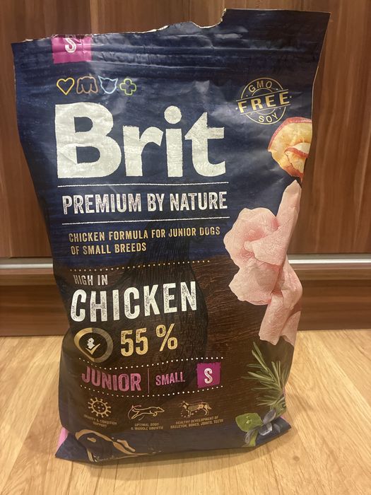 Karma dla psa brit kurczak szczeniak