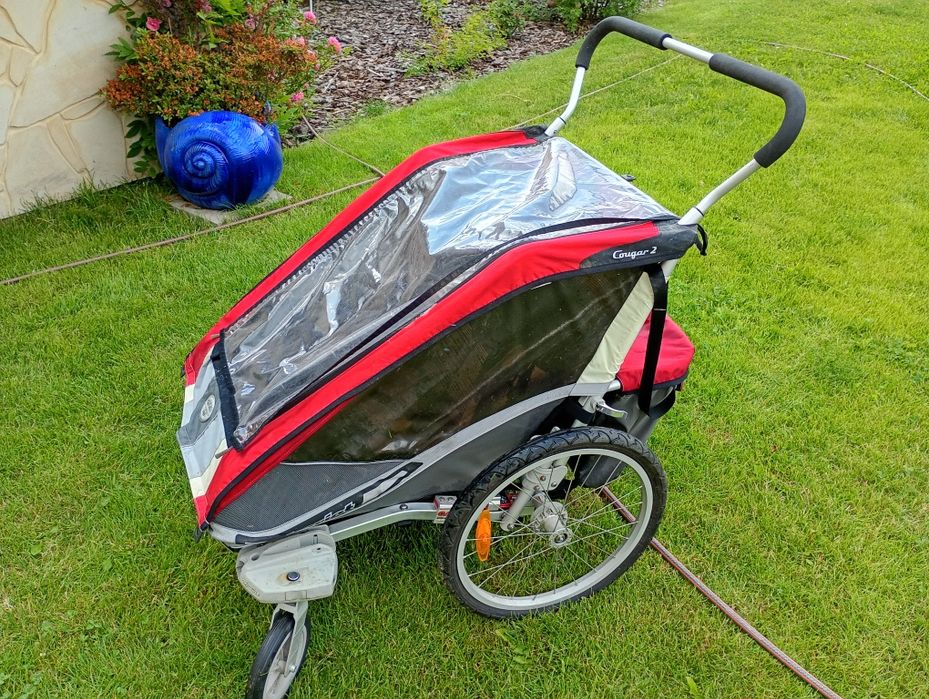 Przyczepka rowerowa Chariot coguar 2 2 osobowa tanio