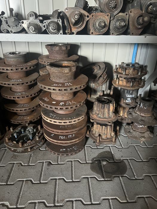 Тормозні диски, ступіци Man,Mercedes (тормозные диски Ман,Мерседес)