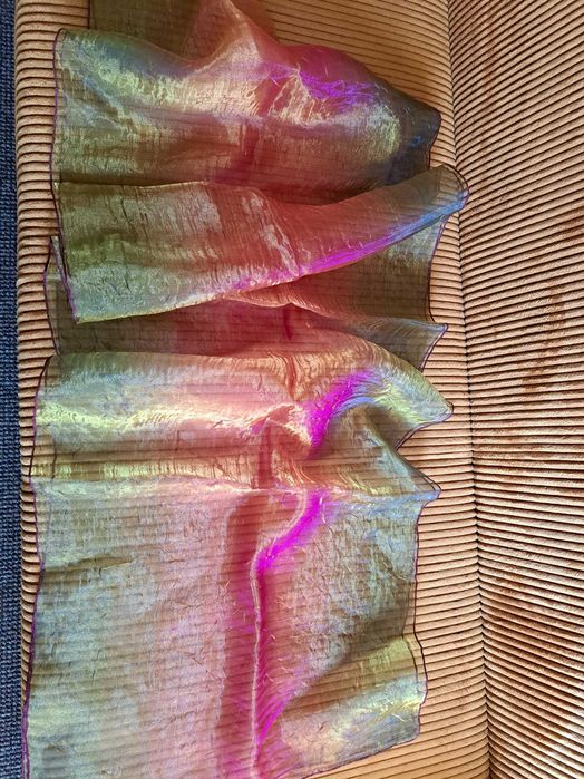 Szal szyfon cieniowany nowy