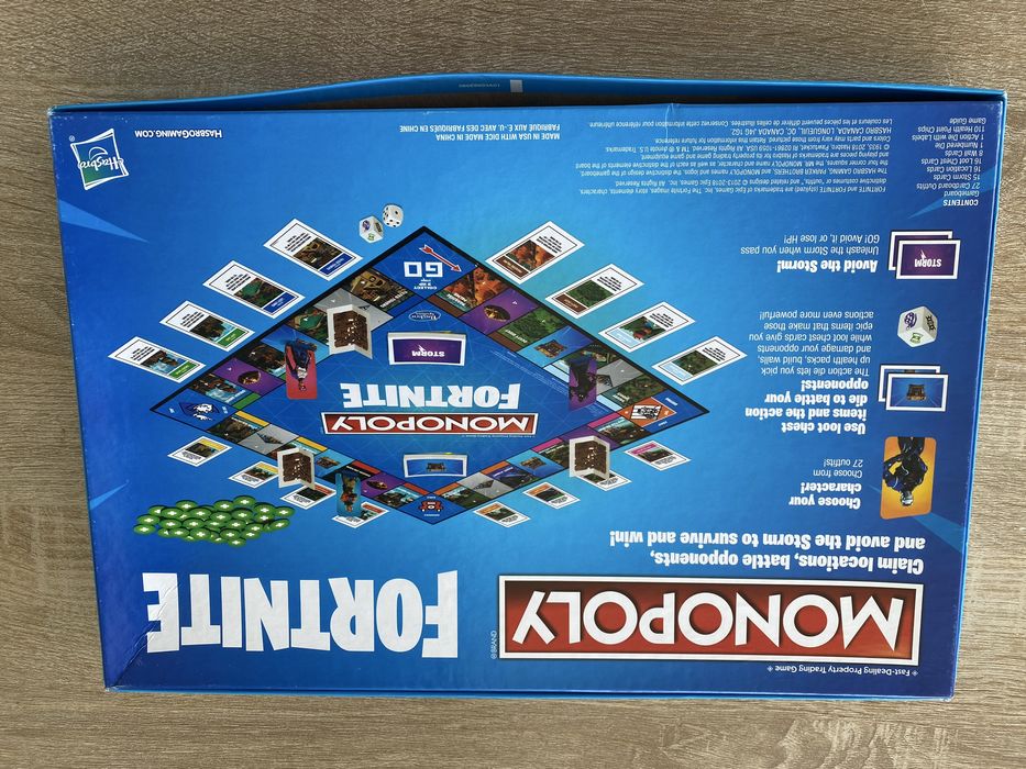 Gra planszowa Fortnite Monopoly