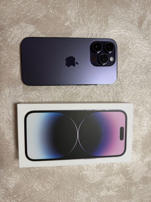 iPhone 14 Pro 128GB Deep Purple 87% bateria