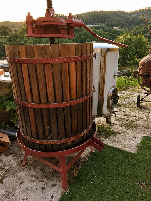 Prensa de Vinho - Manual (bom estado)