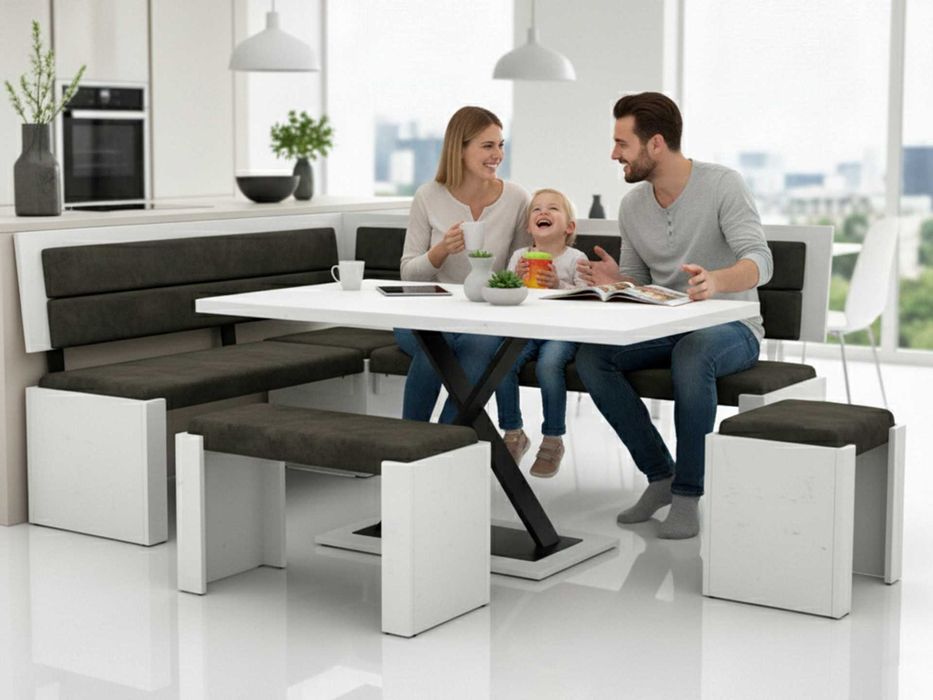 Nowoczesny narożnik kuchenny