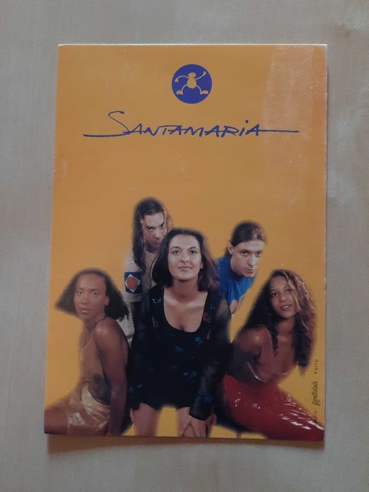 Postais autografados Grupo Santa Maria, Manuela Bravo, Bonga e outros