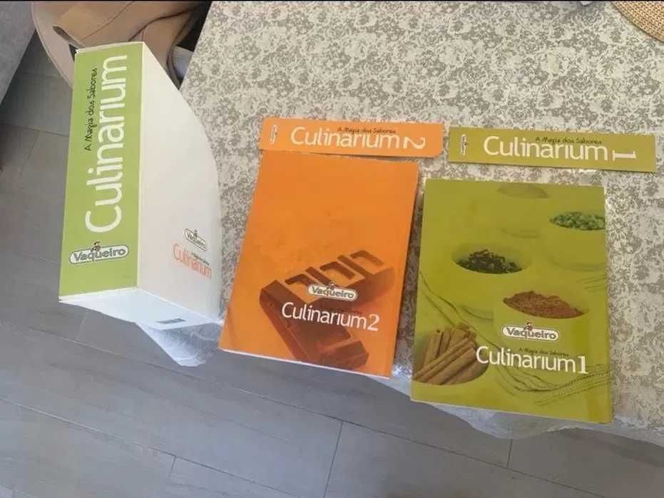 Livros de culinária (dois volumes) - A magia dos sabores