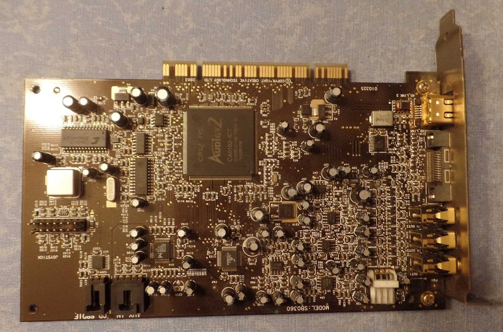 Creative Sound Blaster Audigy 2 SB0360 7.1 Sound Card64751447612035120