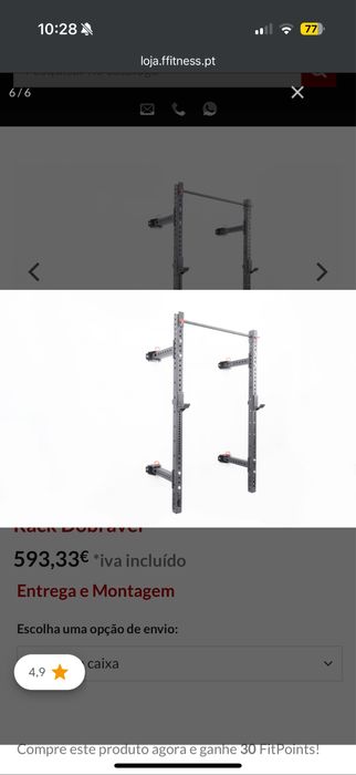 Rack Dobravel Azafit