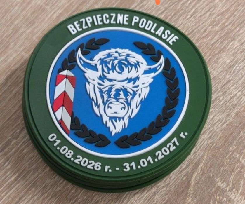 Naszywki zz grzmot + bezpieczne Podlasie