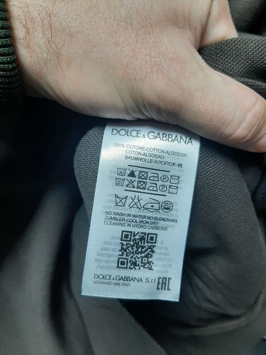 Новая кофта Dolce & Gabbana толстовка
