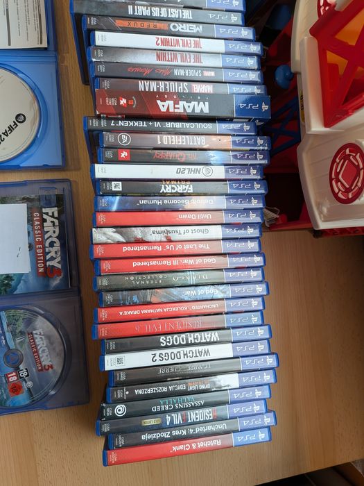 Sprzedam gry na ps 4 i ps 5