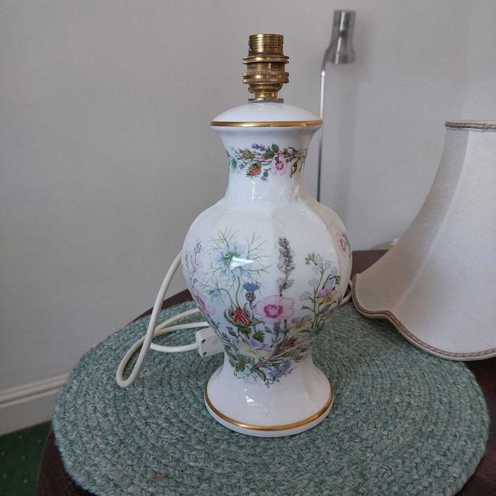 Настільна лампа Aynsley Wild Tudor (фарфор, Англія)