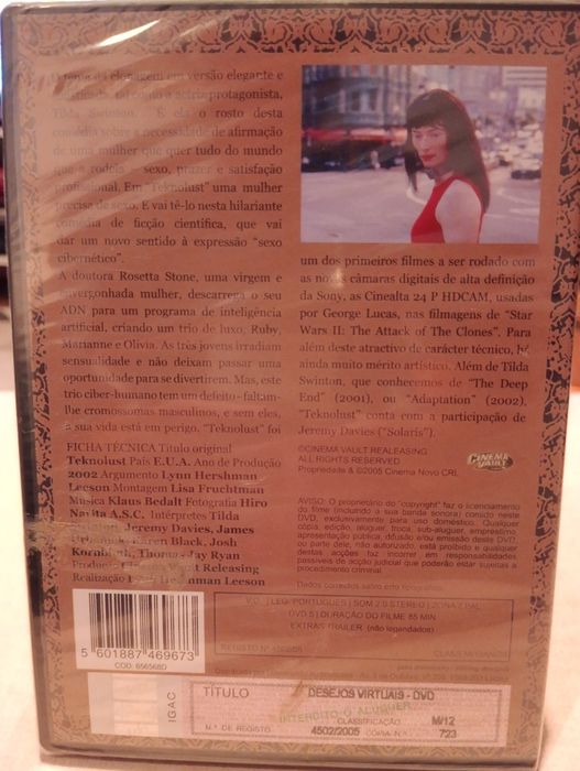 DVD desejos virtuais- novo plastificado