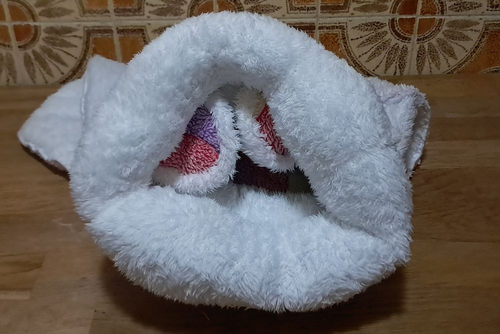 Toca tipo saco para gatos