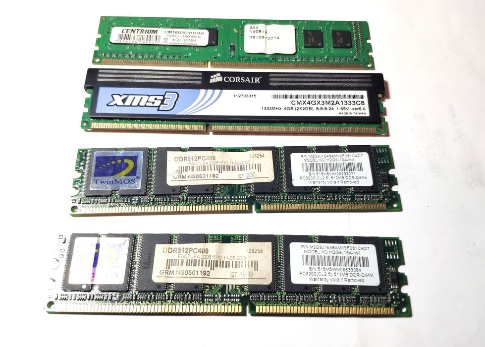 2GB, 4GB DDR3, and 512MB RAM Modules for Tower PCs, DDR DIMM64332177067906120